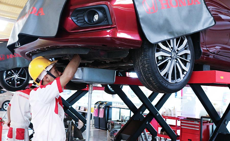 Quy trình bảo dưỡng xe Honda