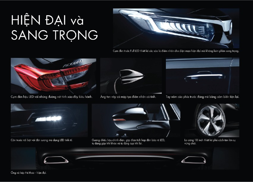 Nội thất Honda Accord