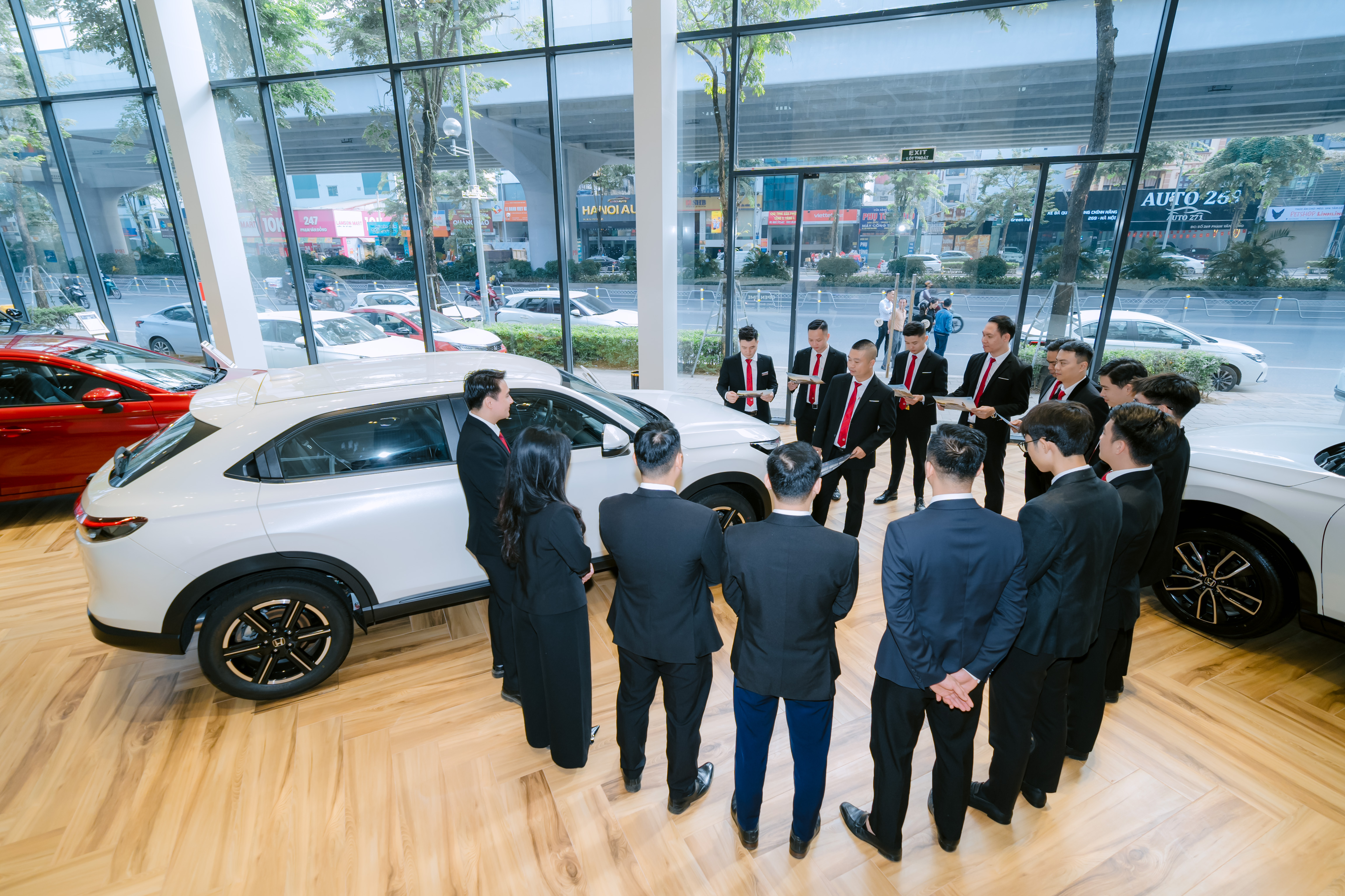 Đội ngũ nhân sự của Honda Ôtô Hà Nội - Phạm Văn Đồng nhiệt huyết và tận tâm