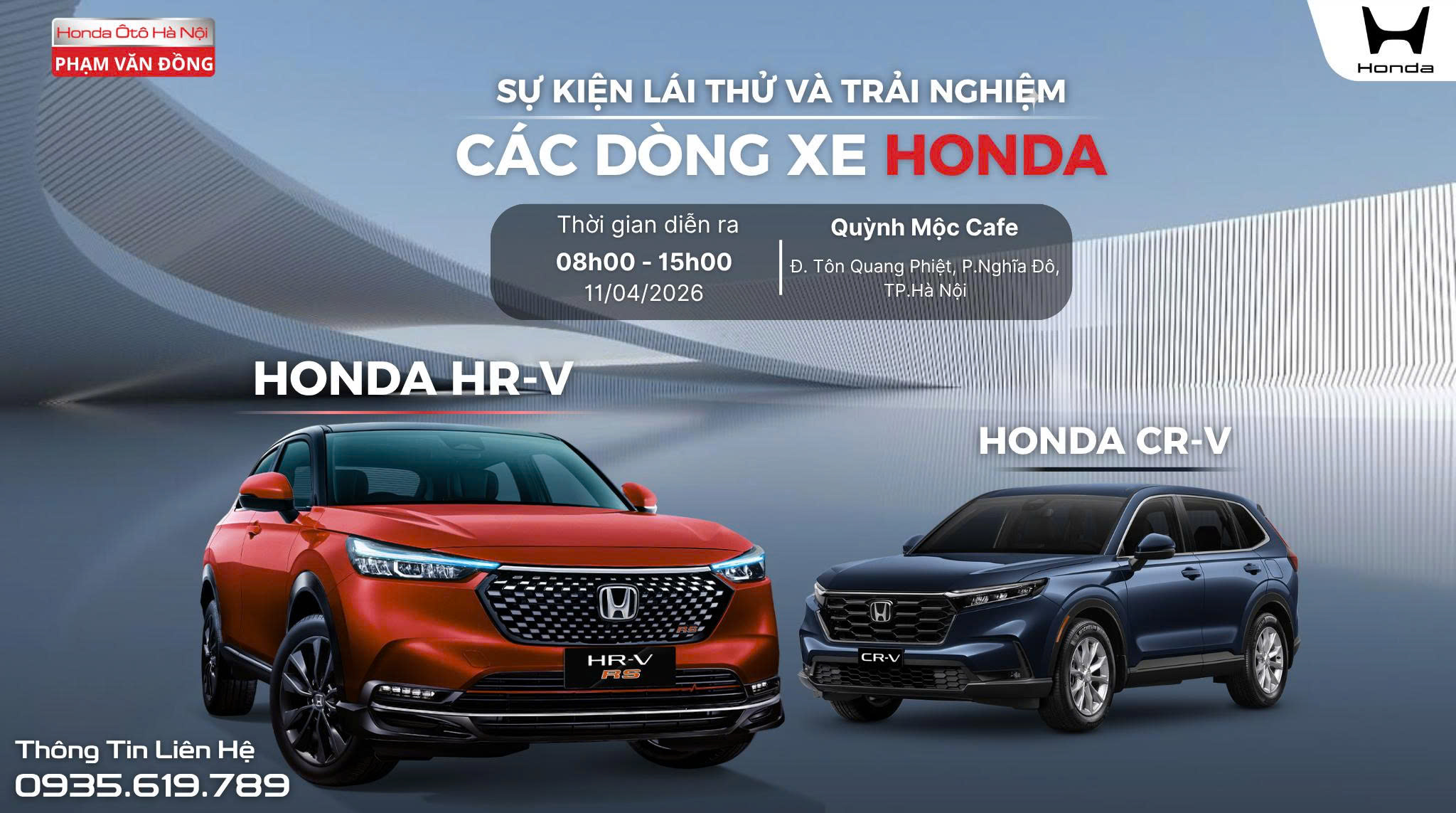 LÁI THỬ CỰC ĐÃ – TRẢI NGHIỆM ĐỈNH CAO CÙNG HONDA PHẠM VĂN ĐỒNG 11/04/2026